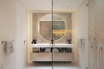 Apartment in a new building Apartments overlooking the lake in a country club in Benaavis