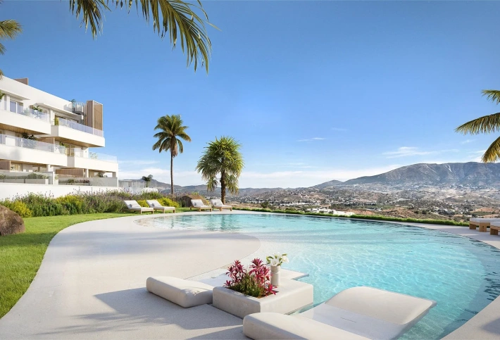 Apartment in a new building Apartments with picturesque views in a boutique complex in Mijas