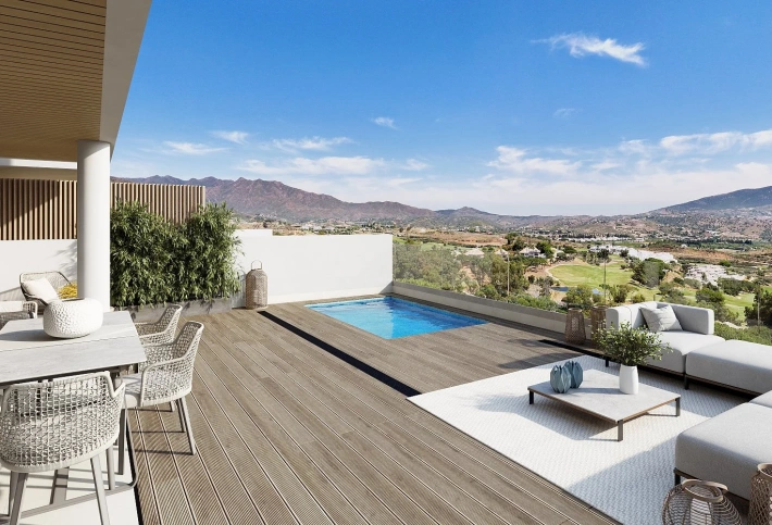 Apartment in a new building Apartments with picturesque views in a boutique complex in Mijas