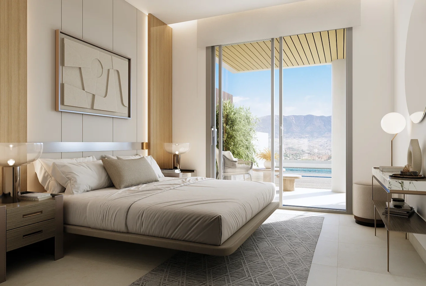 Apartment in a new building Apartments with picturesque views in a boutique complex in Mijas