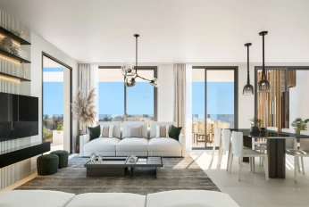Apartment in a new building Apartments with sea views in an elite project in Fuengirol