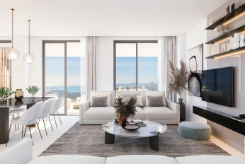 Apartment in a new building Apartments with sea views in an elite project in Fuengirol