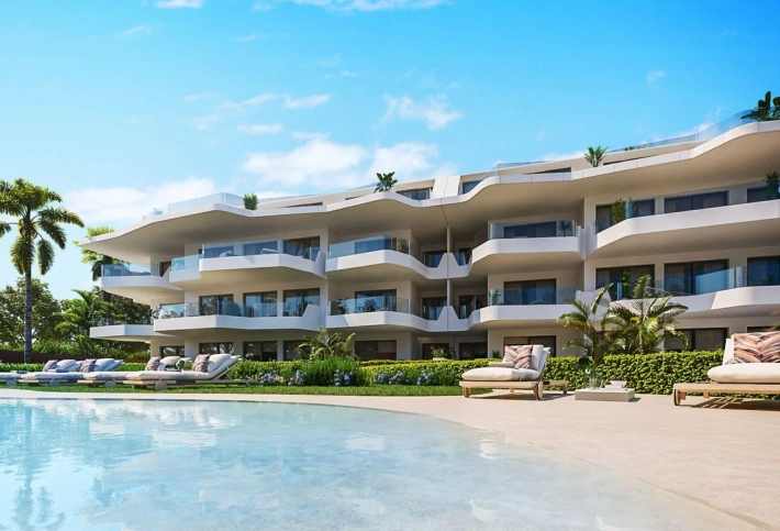 Apartment in a new building Apartments with sea views in an elite project in Fuengirol