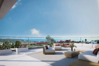 Apartment in a new building Apartments with sea views in Estepona among nature