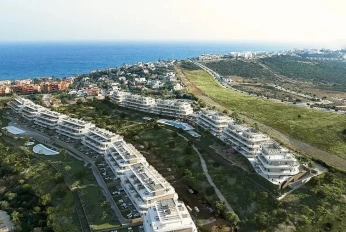 Apartment in a new building Apartments with sea views in Estepona among nature