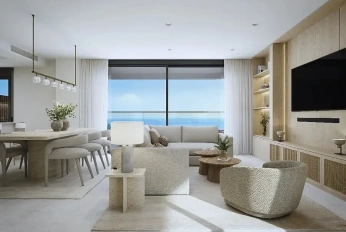 Apartment in a new building Apartments with sea views in Estepona among nature