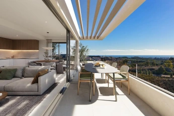 Apartment in a new building Apartments with sea views in Mijas, Malaga, surrounded by nature