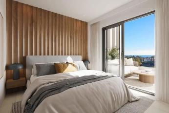 Apartment in a new building Apartments with sea views in Mijas, Malaga, surrounded by nature
