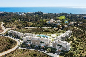 Apartment in a new building Apartments with sea views in Mijas, Malaga, surrounded by nature