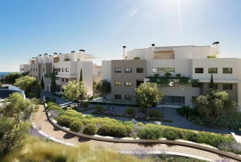 Apartment in a new building Apartments with sea views in Mijas, Malaga, surrounded by nature