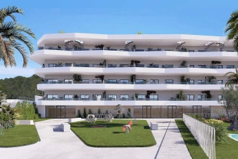 Apartment in a new building Elegant apartments in La Nucia, Alicante, overlooking the mountains and the sea