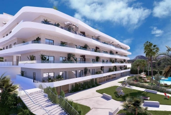 Apartment in a new building Elegant apartments in La Nucia, Alicante, overlooking the mountains and the sea