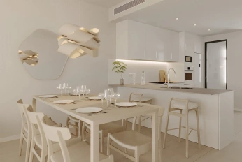 Apartment in a new building Elegant apartments in La Nucia, Alicante, overlooking the mountains and the sea