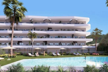Apartment in a new building Elegant apartments in La Nucia, Alicante, overlooking the mountains and the sea
