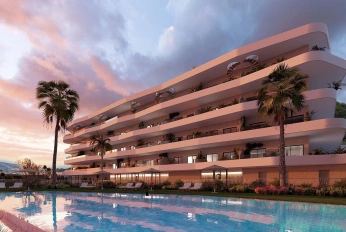 Apartment in a new building Elegant apartments in La Nucia, Alicante, overlooking the mountains and the sea