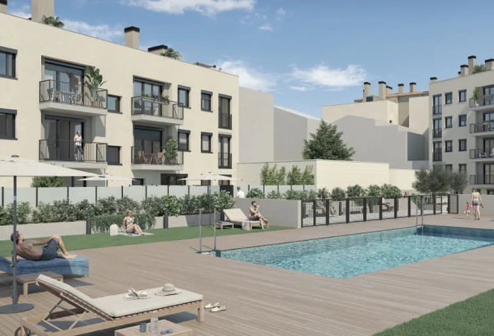 Apartment in a new building Elegant apartments in a residential complex in Sabadela, Barcelona