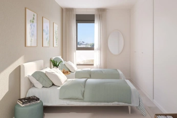 Apartment in new building Energy efficient houses overlooking the golf course in Mijas
