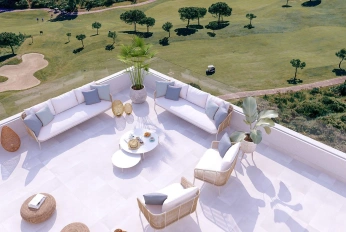 Apartment in new building Energy efficient houses overlooking the golf course in Mijas