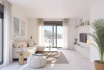 Apartment in new building Energy efficient houses overlooking the golf course in Mijas