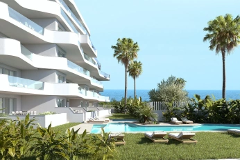 Apartment in a new building Furnished apartments with sea views in Pilar de la Horadada