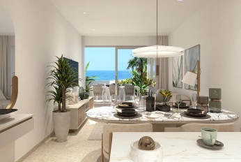 Apartment in a new building Furnished apartments with sea views in Pilar de la Horadada