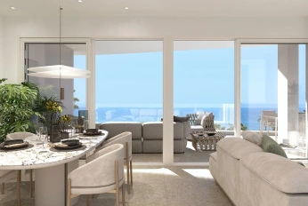 Apartment in a new building Furnished apartments with sea views in Pilar de la Horadada