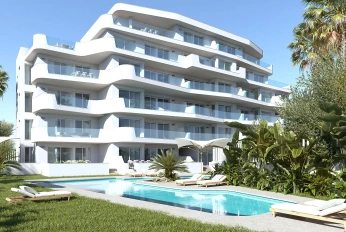 Apartment in a new building Furnished apartments with sea views in Pilar de la Horadada