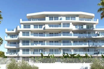Apartment in a new building Furnished apartments with sea views in Pilar de la Horadada