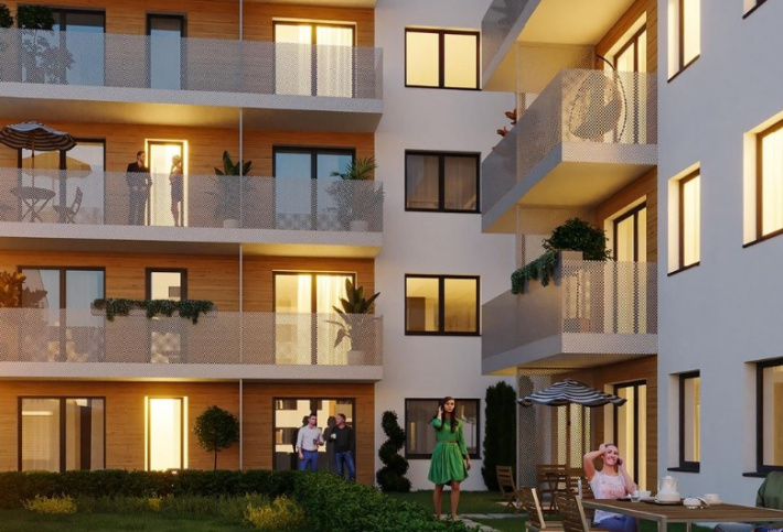 Apartment in a new building For lovers of silence and greenery