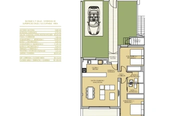Apartment in a new building Luxury apartment next to the golf course in Orihuela
