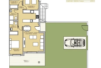 Apartment in a new building Luxury apartment next to the golf course in Orihuela