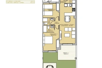 Apartment in a new building Luxury apartment next to the golf course in Orihuela