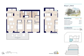 Apartment in a new building Luxury apartments a couple of meters from the beach in Villajoyos