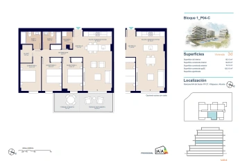 Apartment in a new building Luxury apartments a couple of meters from the beach in Villajoyos