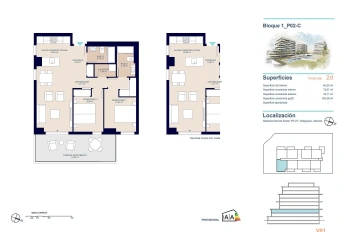 Apartment in a new building Luxury apartments a couple of meters from the beach in Villajoyos