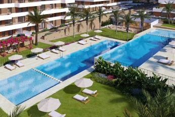 Apartment in a new building Luxury apartments a couple of meters from the beach in Villajoyos