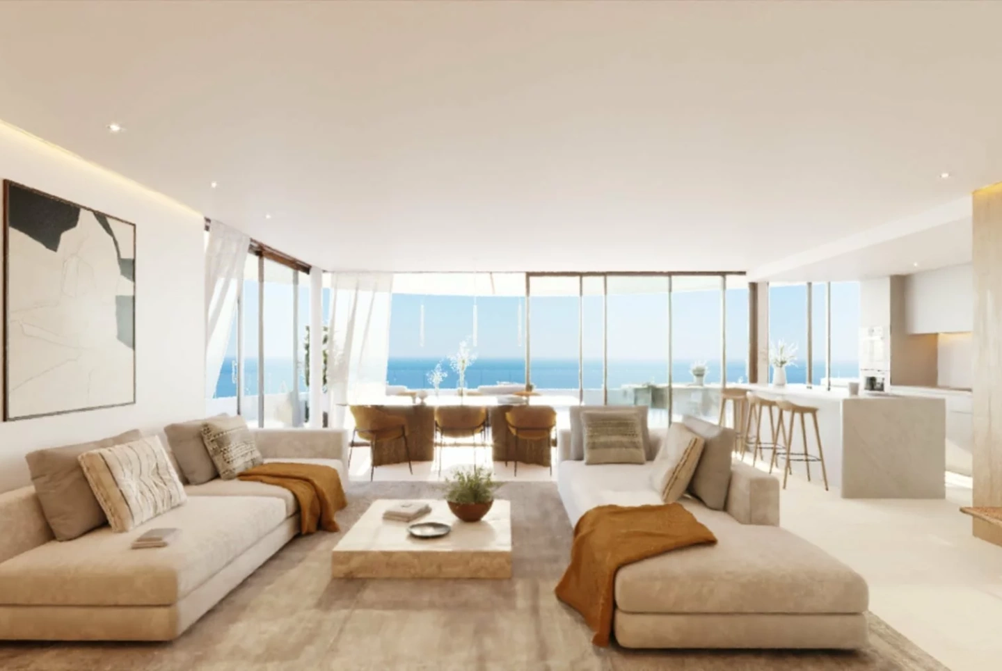 Apartment in a new building Luxury apartments with sea views in Fuengirol
