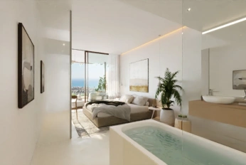 Apartment in a new building Luxury apartments with sea views in Fuengirol