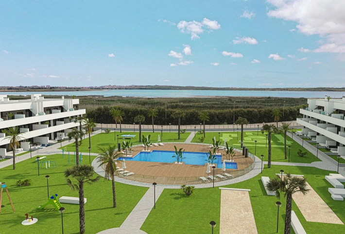Apartment in a new building Modern apartments in Guardamar del Segura with a communal pool