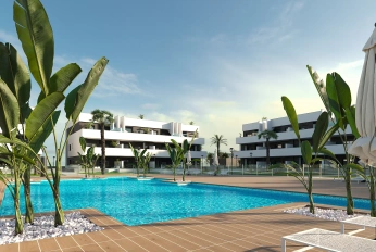 Apartment in a new building Modern apartments in Guardamar del Segura with a communal pool