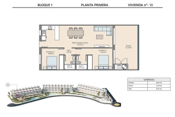 Apartment in a new building Modern apartments with sea views in Finestrat