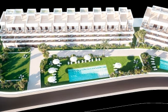 Apartment in a new building Modern apartments with sea views in Finestrat