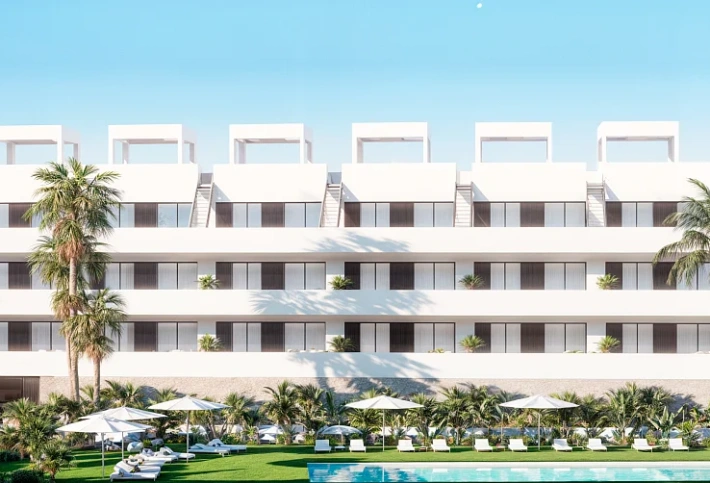 Apartment in a new building Modern apartments with sea views in Finestrat