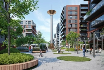Apartment in a new building Residential complex in a prestigious area of the city