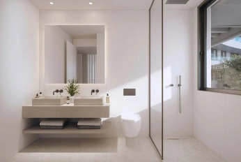 Apartment with sea view in Malaga in the project "Termica Beach"