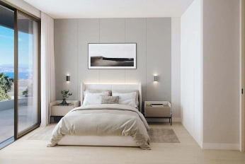 Apartment with sea view in Malaga in the project "Termica Beach"