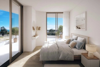 Apartment with sea view in Malaga in the project "Termica Beach"