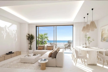 Apartment with sea view in Malaga in the project "Termica Beach"