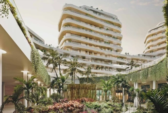 Apartment with sea view in Malaga in the project "Termica Beach"