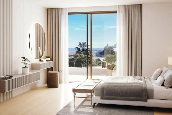 Apartment with sea view in Malaga in the project "Termica Beach"